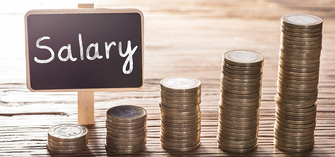 Lohnbänder und Stolpersteine