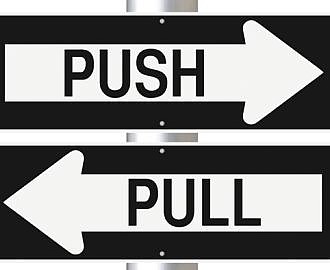 Pull-Push Strategie