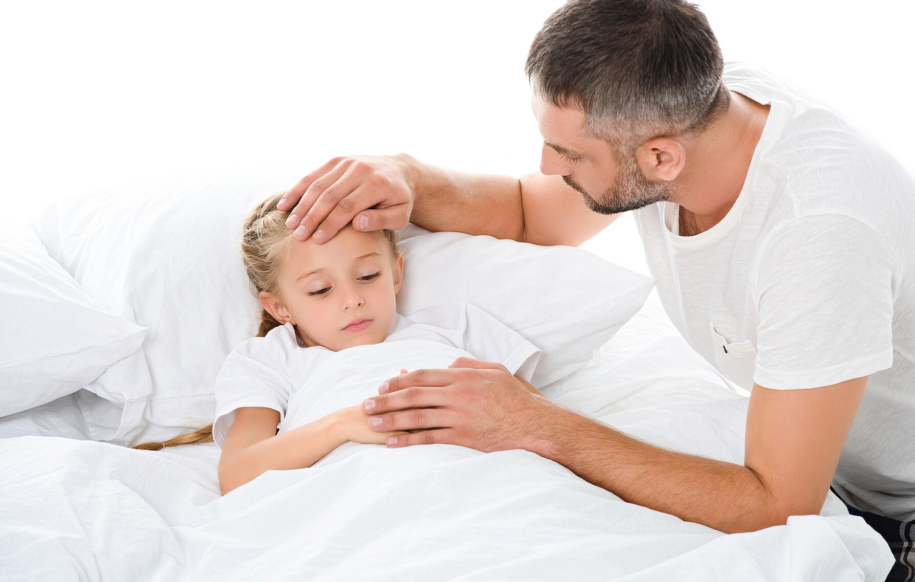 Enfant gravement malade