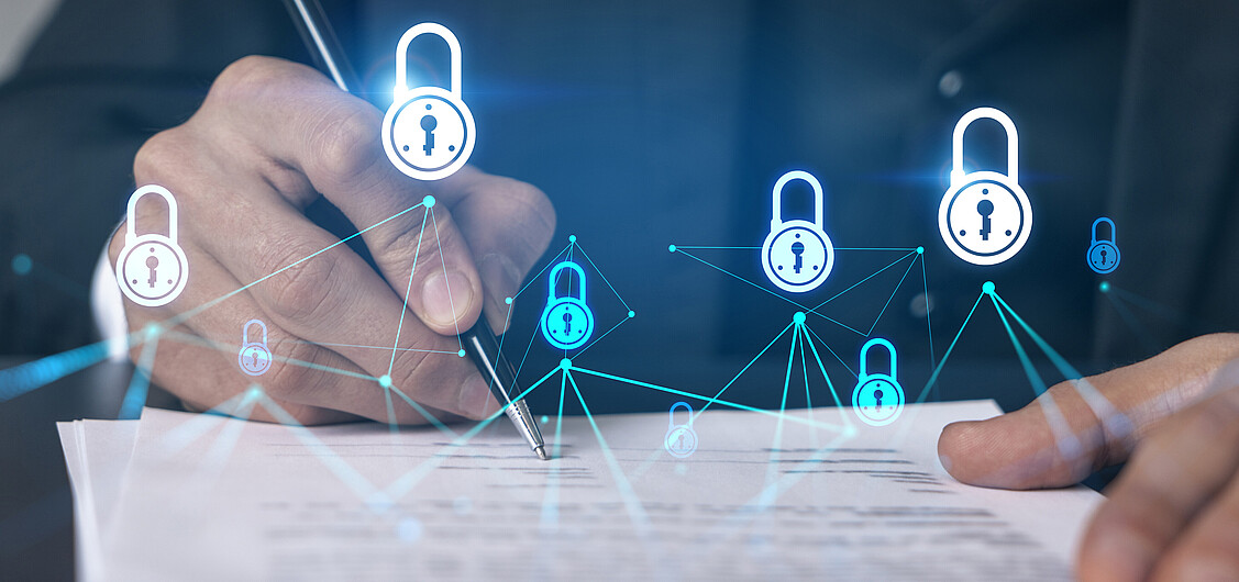 Unterzeichnung der Datenschutzerklärung Unterzeichnung der Datenschutzerklärung