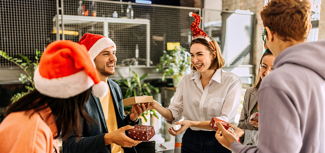 Weihnachtsgeschenke im Unternehmen