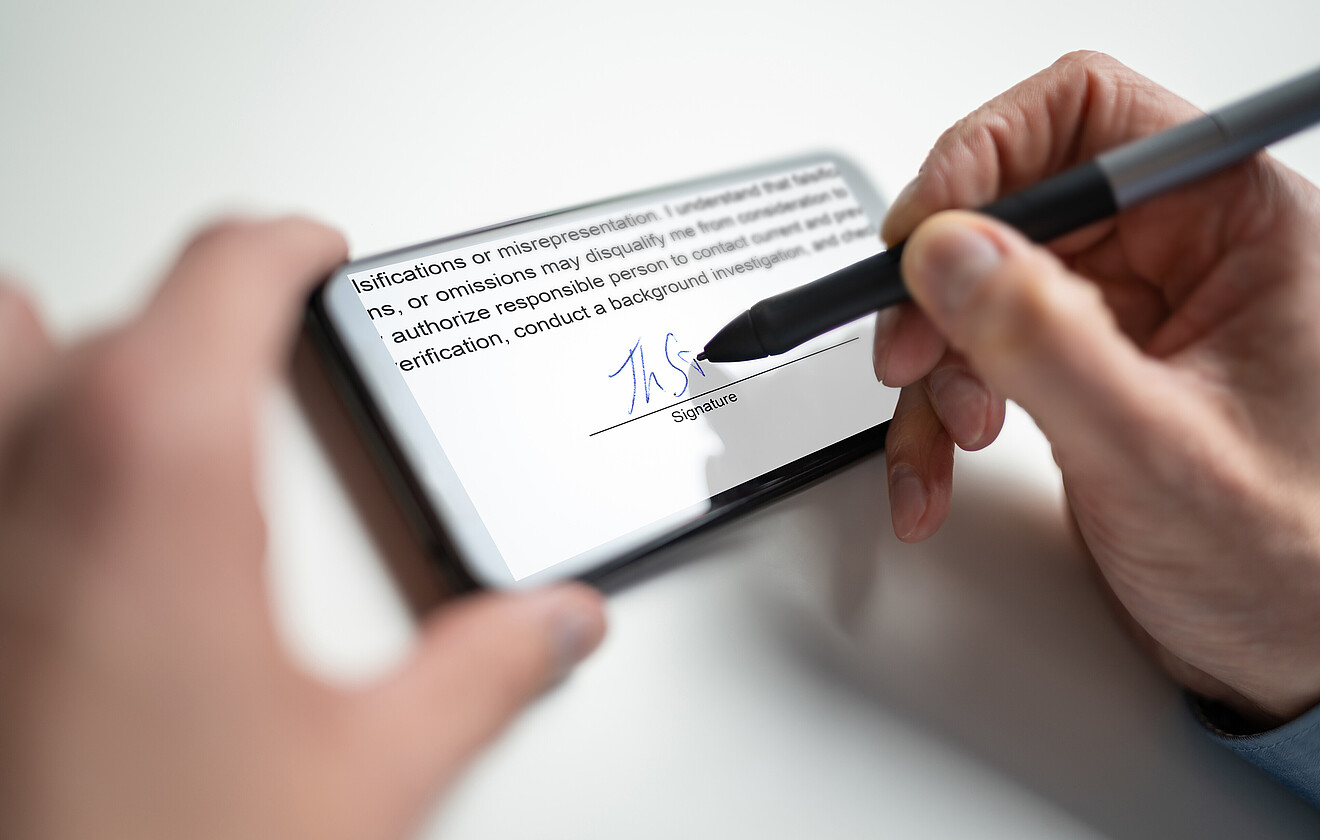 Digitale Signatur