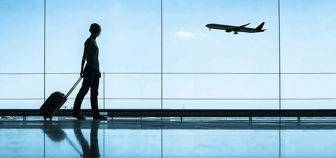 Geschäftsreise ins Ausland