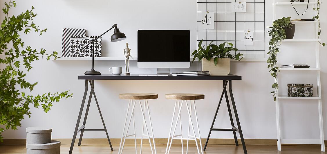 Arbeit im Homeoffice Arbeit im Homeoffice